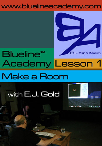 photo of cover of DVD Blue Line Academy Lesson One, Make a Room, by E.J. Gold