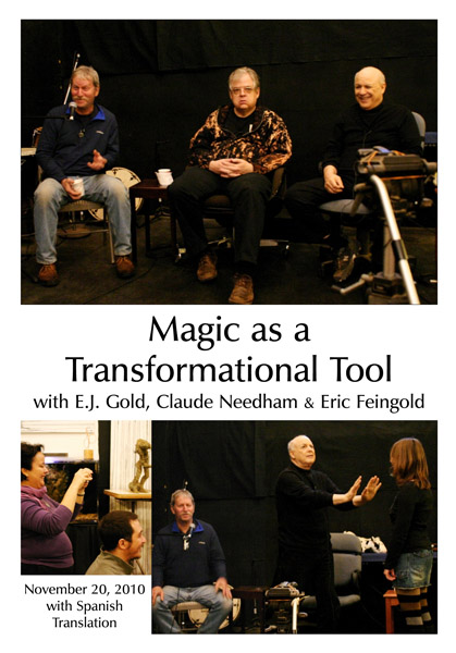 DVD cover for Magic as a Transformational Tool by E.J. Gold