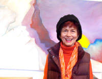 Lily Nova, instructor / facilitator for Working with Groups, as well as a fashion designer, an artist, and writer