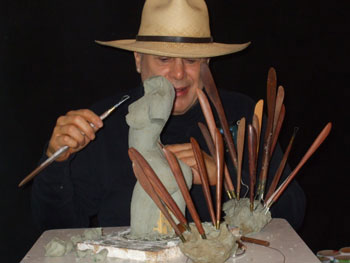 SCULPTURE TOOLS from E.J. Gold. Tools to Use, How to Start, Sculpture Armature. How to Make Your Own by E.J. Gold. Includes his list of sculpture supplies for getting started.