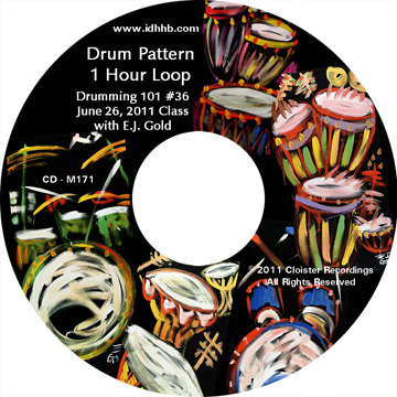 Drumming Loop CD for Class 38, Drumming 101