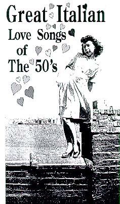 photo of DVD cover of Great Italian Love Songs of the 50s