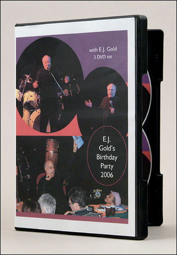 photo of DVD cover of E.J. Gold's Birthday Party 2006