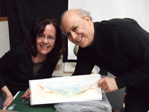 ESD Instructor Kelly Rivera with ESD creator E.J. Gold