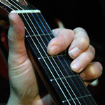Guitar fingering for A7 chord by E.J. Gold