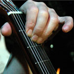 Guitar fingering for A chord by E.J. Gold